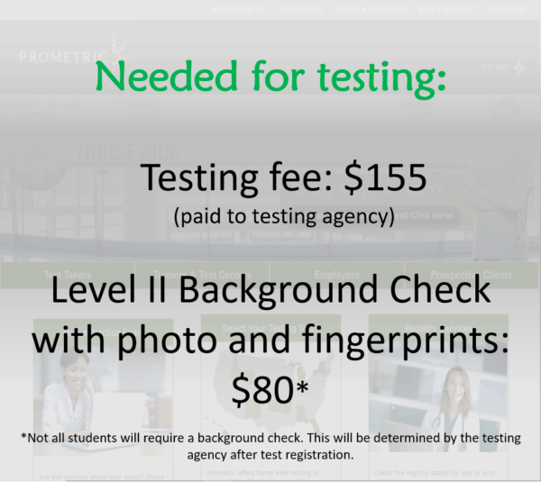 needed for testing